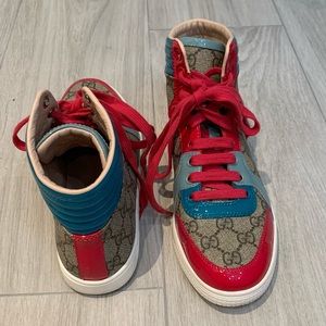 Women’s Gucci Supreme High Top Sneakers